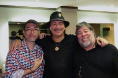 Carlos Santana & Steve Wozniak