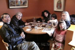 Debbie Harry and Chris Stein Lunch
