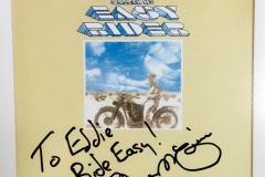 Signed Byrds' Easy  Rider CD Cover by Roger McGuinnRider