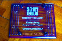 Star Wars - Friend Of The Legion Award