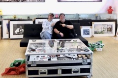 Steve Wozniak at my Monochrome & His Coloured Cousins Gallery