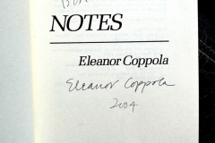 Eleanor Coppola's "NOTE" Book