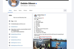 Debbie Gibson Facebook