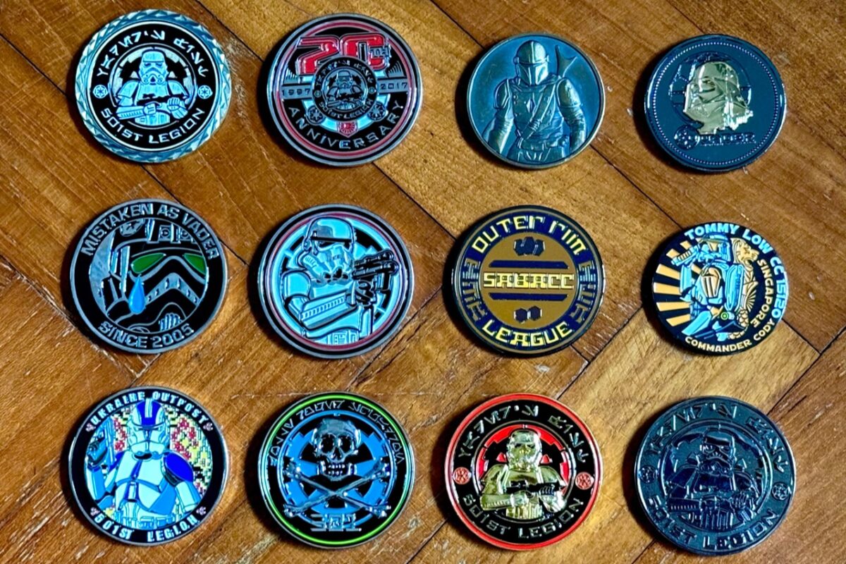 501st Legion Challenge Coins