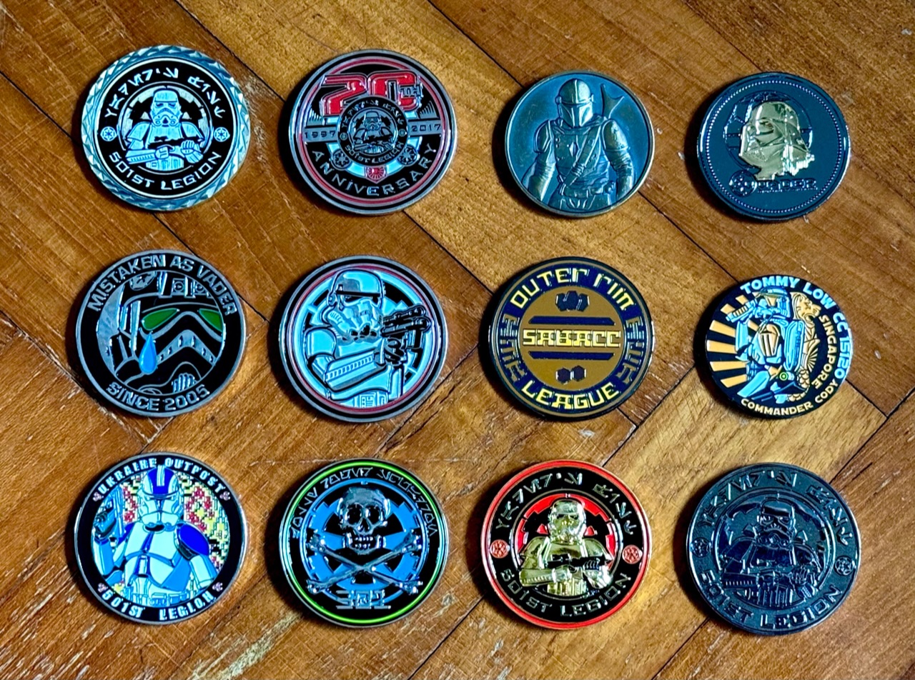 501st Legion Challenge Coins